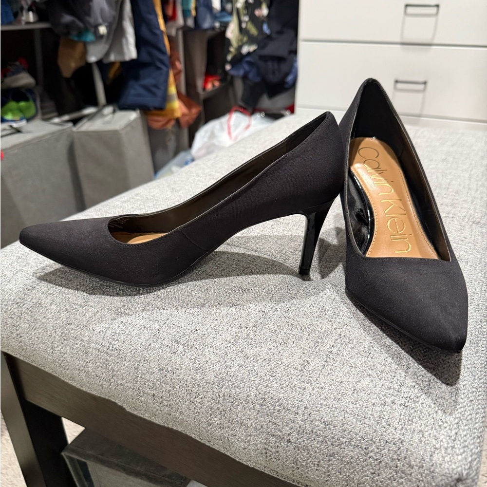 Calvin Klein Black Women's Heels